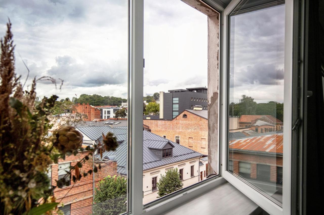 Old-New Apartment In Central Kaunas Exteriör bild